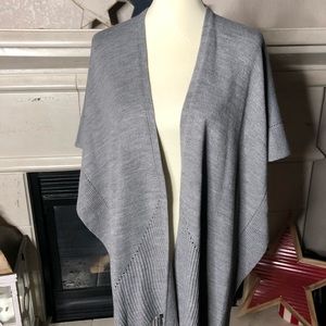 Ann Taylor gray shawl. Brand new!
